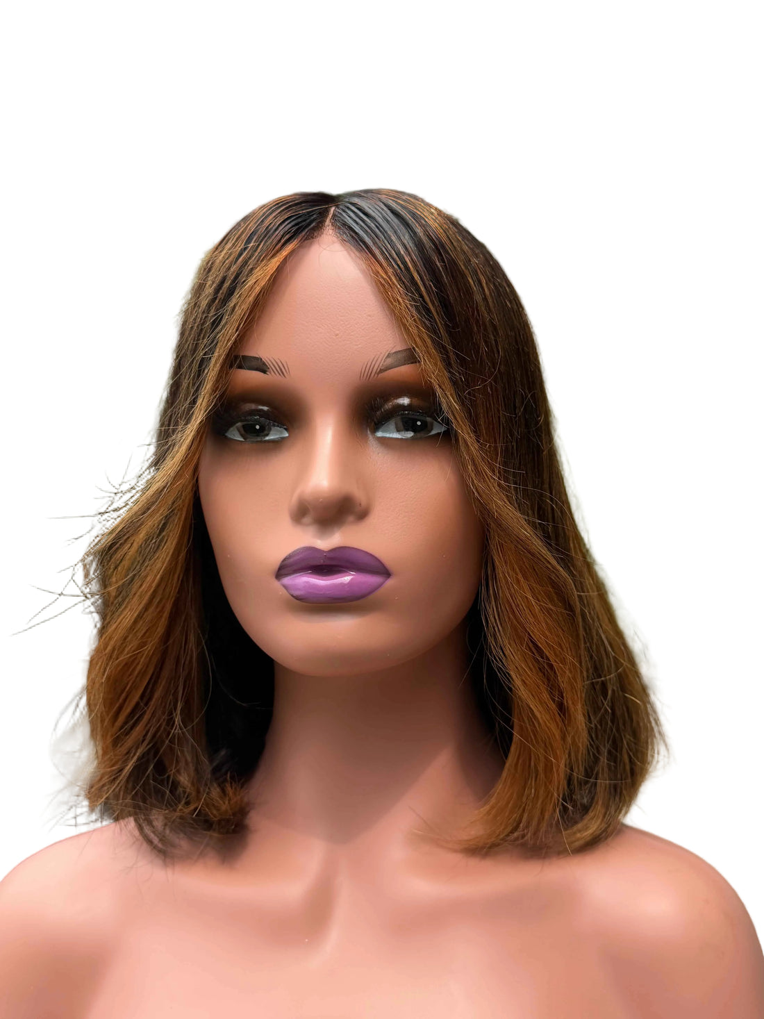 Straight highlighted bob